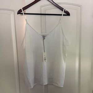 a new day Elegant White Camisole